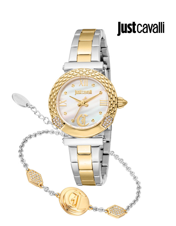 Just Cavalli Ladies Watch with Bracelet